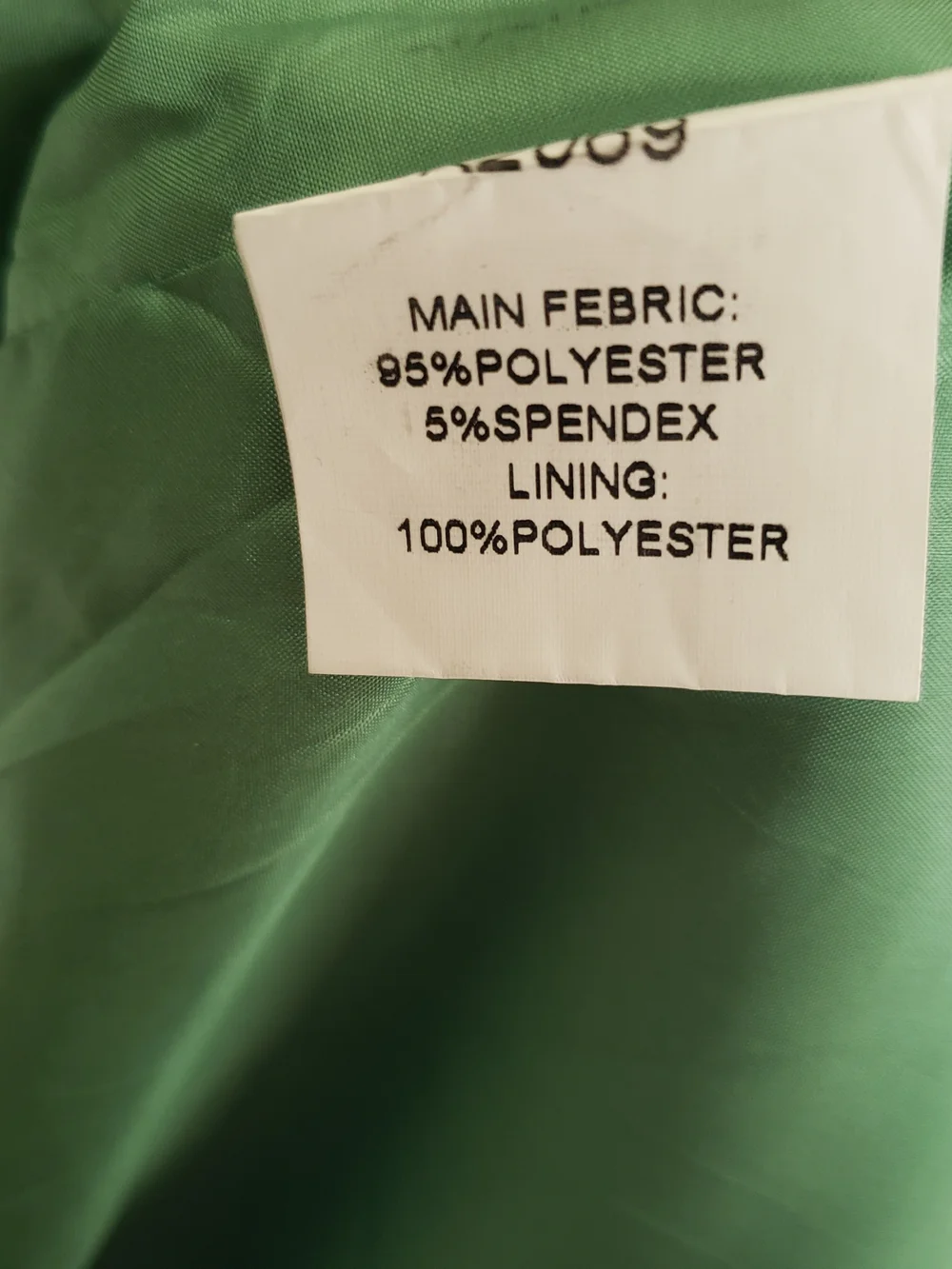 TOV Los Angeles Women's Green Ruffle-Trim Pencil Skirt Size 12 Back Slit  Office